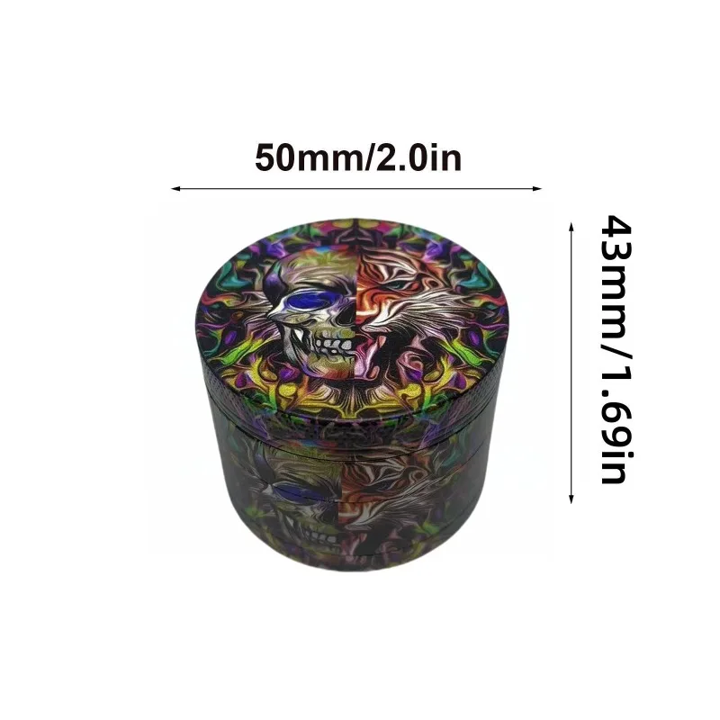 50mm Metalen Schedel Grinder 4 - Kitchen Gadgets Gold recensie en prijs