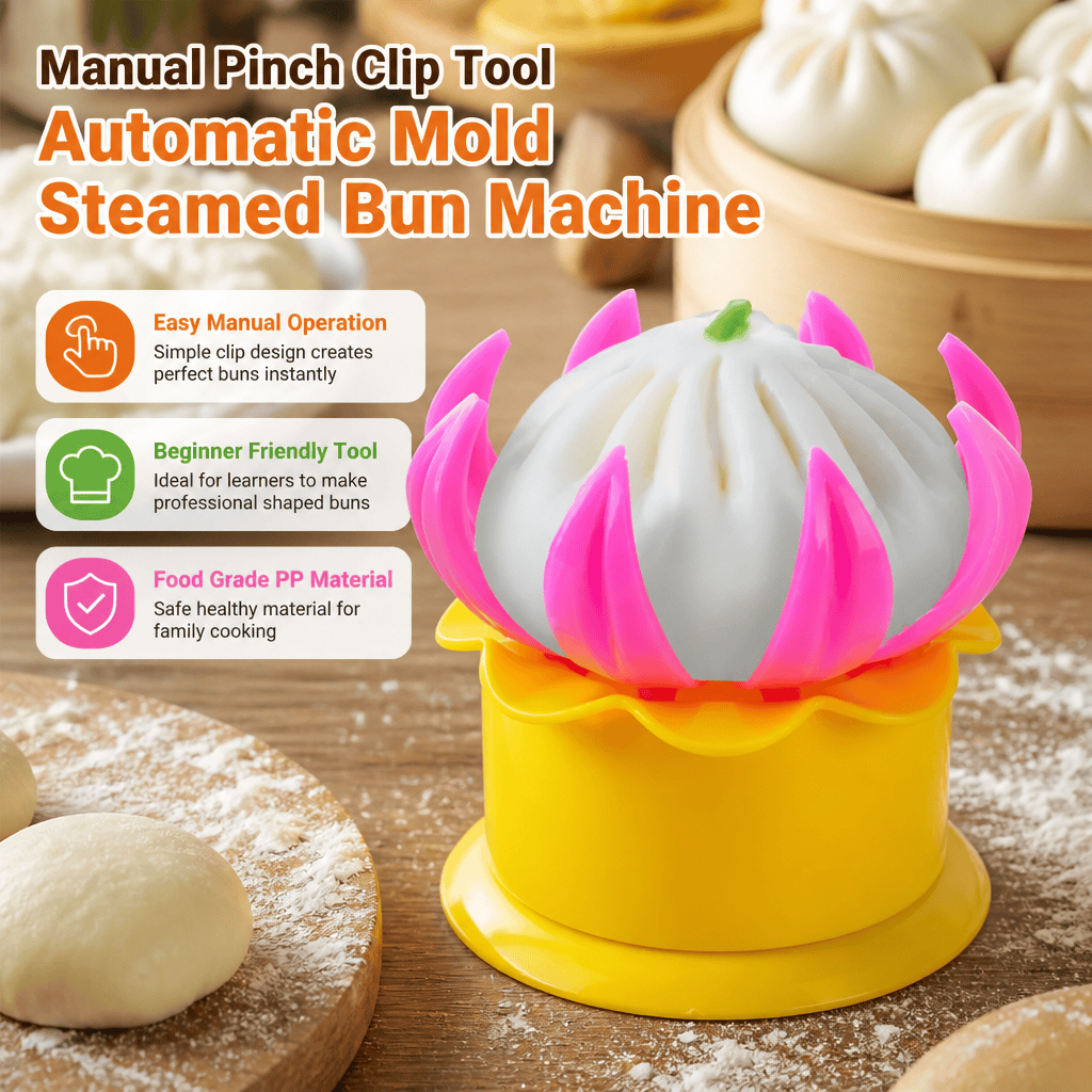 Handmatige stoombroodjesvormer - Kitchen Gadgets Dumpling Maker recensie en prijs