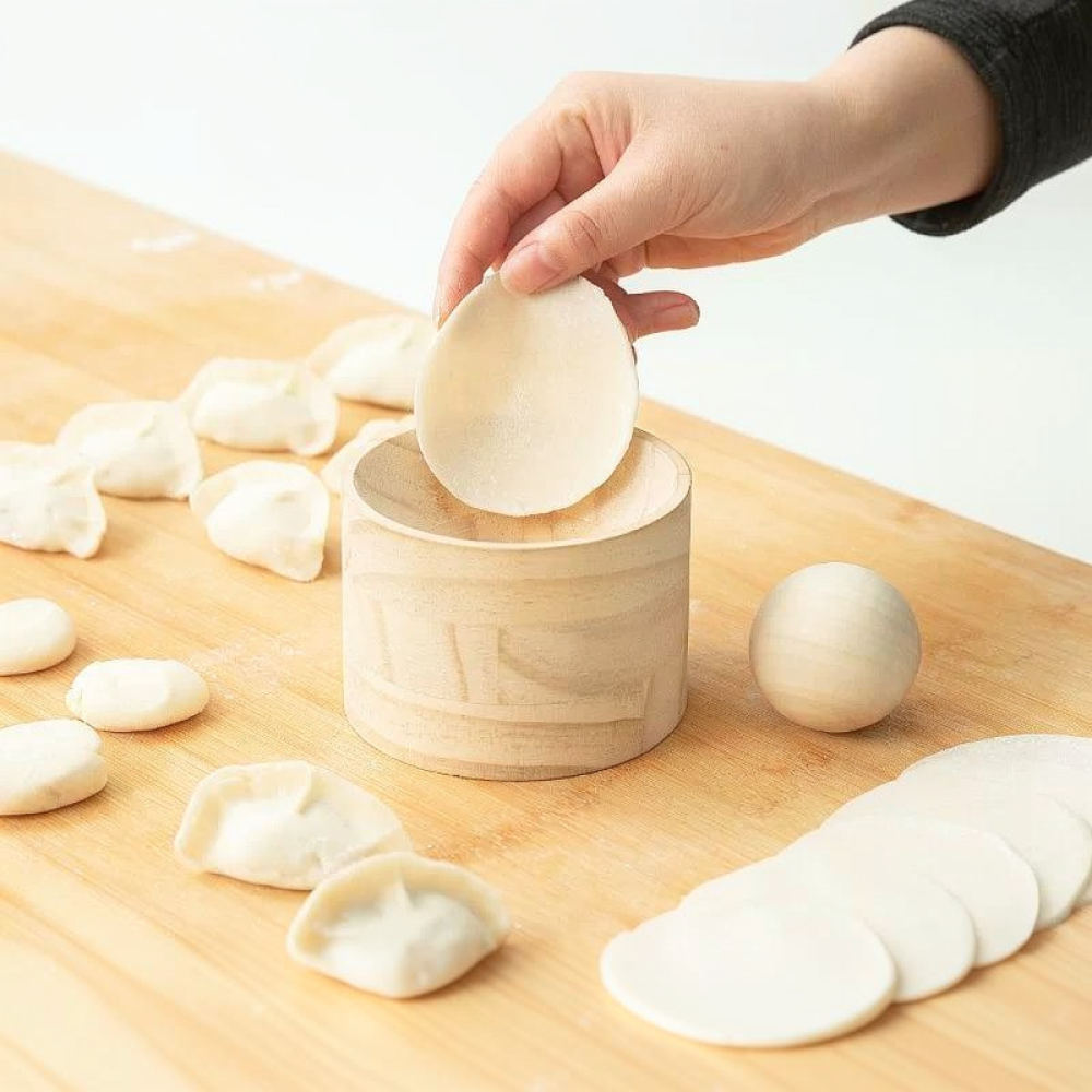 Keuken deegplatteerhulp, houte - Kitchen Gadgets Dumpling Maker recensie en prijs